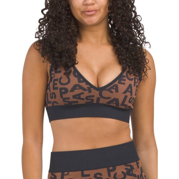 L SPACE Cafe Monument Bra - Picture 1 of 2